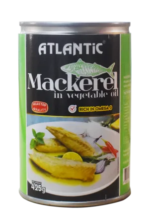 ATLANTIC Mackerel in Vegetable Oil