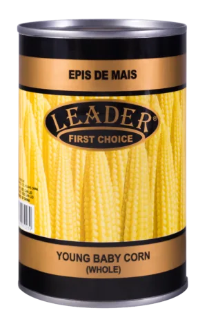 Leader Baby/Young Corn 425g Whole