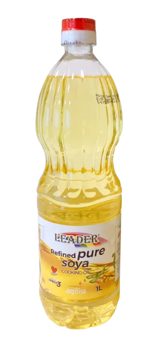 Leader Pure Refined Soya oil 1L Bt