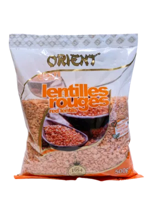 ORIENT Lentille Rouge 500g (Red Lentils)