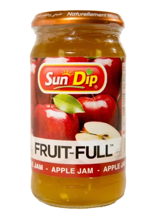 SUNDIP Assorted Jam Apple Jam 430g (Glass Jar)