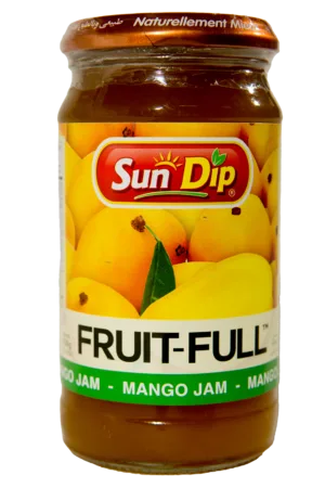 SUNDIP Assorted Jam Mango 430g (Glass Jar)